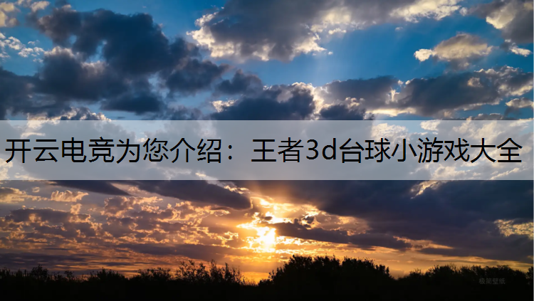 王者3d台球小游戏大全